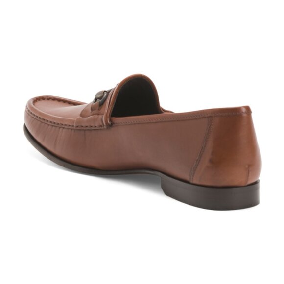 ALLEN EDMONDS Men\'s Made In Italy Leather Verona Slip On Dress Loafers